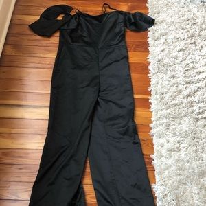 Cute off the shoulder jumpsuit
